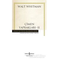 Çimen Yaprakları - 2 - Walt Whitman - İş Bankası Kültür Yayınları