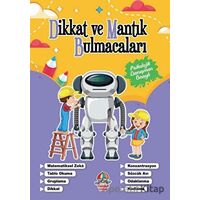 Dikkat Ve Mantık Bulmacaları - Mor Kitap - Kolektif - Yağmur Çocuk