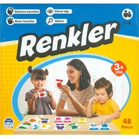 Renkler - Eğitici Yapboz - Kolektif - Martı Çocuk Yayınları