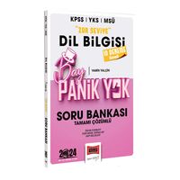 Yargı Yayınları 2024 KPSS YKS MSÜ Bay Panik Yok Dil Bilgisi Zor Seviye Tamamı Çözümlü Soru Bankası