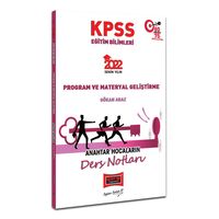 Yargı 2022 KPSS Eğitim Bilimleri Program ve Materyal Geliştirme Anahtar Hocaların Ders Notları