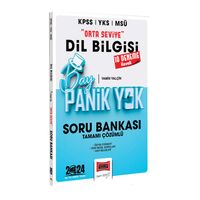 Yargı Yayınları 2024 KPSS YKS MSÜ Bay Panik Yok Dil Bilgisi Orta Seviye Tamamı Çözümlü Soru Bankası