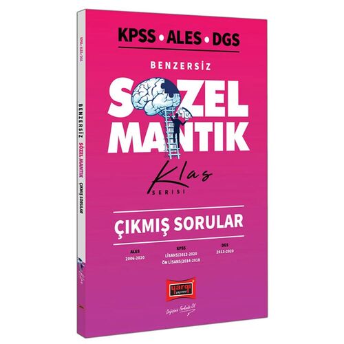 Yargı KPSS ALES DGS Benzersiz Sözel Mantık Çıkmış Sorular Klas Serisi