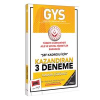 Yargı GYS T.C. Aile ve Sosyal Hizmetler Bakanlığı Şef Kadrosu İçin Kazandıran 3 Deneme