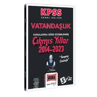 Yargı 2024 KPSS Vatandaşlık Çözümlü Çıkmış Yıllar 2014-2023