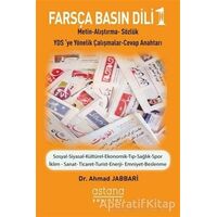 Farsça Basın Dili 1 - Ahmad Jabbari - Astana Yayınları