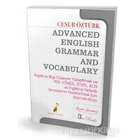 Advanced English Grammar and Vocabulary - Cesur Öztürk - Pelikan Tıp Teknik Yayıncılık