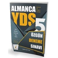 YDS Almanca Özgün 5 Deneme Sınavı - Rahim Şentürk - Pelikan Tıp Teknik Yayıncılık