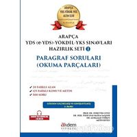 Arapça YDS (e-YDS)-Yökdil Sınavları Hazırlık Seti 1 - Nurettin Ceviz - Akdem Yayınları