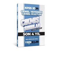 Yediiklim 2024 KPSS Lisans Genel Yetenek Genel Kültür Son 4 Yıl Tamamı Çözümlü Çıkmış Sorular