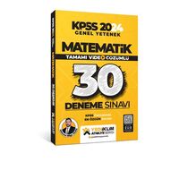 Yediiklim KPSS 2024 Matematik Tamamı Video Çözümlü 30 Deneme