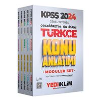 Yediiklim 2024 KPSS Ortaöğretim Ön Lisans Konu Anlatımlı Set