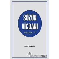 Sözün Vicdanı - Aforizmalar - 2 - Hüseyin Kaya - SR Yayınevi