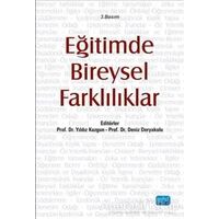 Eğitimde Bireysel Farklılıklar - Yıldız Kuzgun - Nobel Akademik Yayıncılık