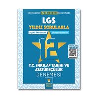 Yıldız Sorular 8. Sınıf LGS T.C İnkılap Tarihi ve Atatürkçülük 12 Deneme Video Çözümlü