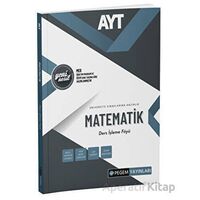 AYT Matematik Ders İşleme Föyü - Kolektif - Pegem Akademi Yayıncılık