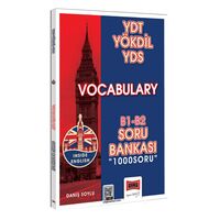 Yargı Yayınları 2024 YDT YÖKDİL YDS Vocabulary (Kelime) B1-B2 Soru Bankası (1000 Soru)