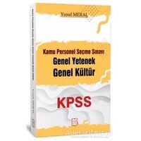 KPSS Kamu Personel Seçme Sınavı Genel Yetenek Genel Kültür - Yusuf Meral - YDY Yayınları