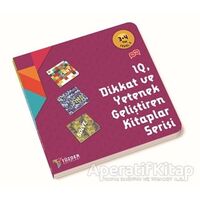 IQ Dikkat ve Yetenek Geliştiren Kitaplar Serisi 3-4 Yaş Level 2 (3 Kitap Takım)