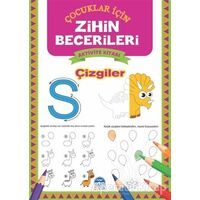 Çizgiler - Çocuklar İçin Zihin Becerileri Aktivite Kitabı - Kolektif - Martı Çocuk Yayınları